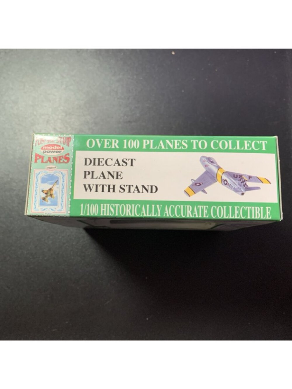 Model Power 5361-1 F-86 Sabre Jet 1:100 Diecast Postage Stamp Plane NIB Vtg - Picture 6 of 7